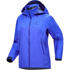 Arcteryx Женская горная универсальная водонепроницаемая ветровка, Iridescent Blue/Electra