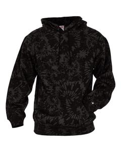 Мужская сверхтяжелая толстовка с капюшоном, произведенная в США Paragon, черный