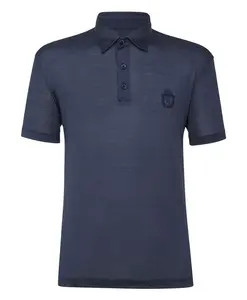 Футболка-Поло с эмблемой СС Billionaire, синий