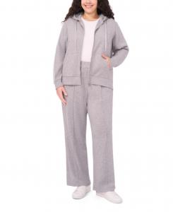 Спортивные брюки больших размеров с центральными складками спереди Vince Camuto, Granite