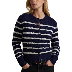 Футболка поло Ralph Lauren женская темно-синяя FW24