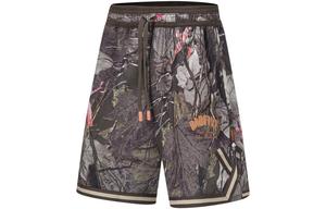 Баскетбольные шорты Badfive мужские с принтом листьев Lining, цвет Leaf Print