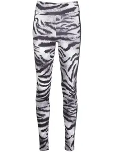 Легинсы с завышенной талией Plein Sport, черный