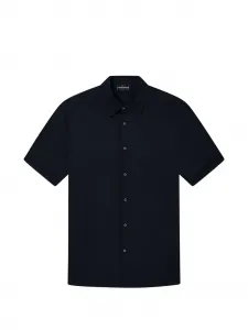 Рубашка с короткими рукавами EMPORIO ARMANI, синий