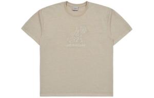 Acme De La Vie ADLV Star A Logo футболка с пигментной стиркой унисекс beige camel