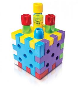 Quercetti, первые блоки головоломки Qubo