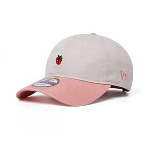 New Era Хлопковая бейсболка унисекс розовая, Pink
