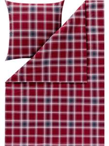 Estella Уютное фланелевое постельное белье красного цвета