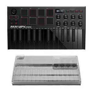 Клавишный MIDI-контроллер Akai Professional MPK Mini MK III с 25 клавишами, черный