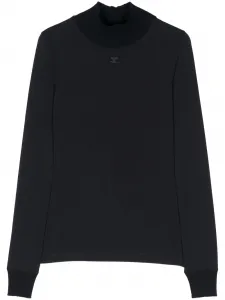 Сетчатый топ Reedition Courrèges, синий