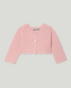 Базовая короткая куртка с регланными рукавами для девочки Coconut El Corte Inglés, розовый