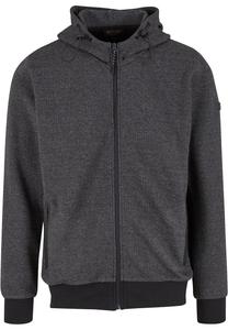 Толстовка с капюшоном на молнии INDICODE JEANS Sting, антрацит