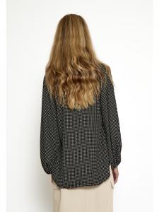 Блузка с черным принтом Peppercorn