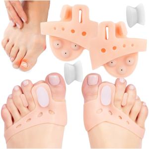 Sulpo, разделители пальцев стопы с бандажом, корректоры вальгусной деформации с клином