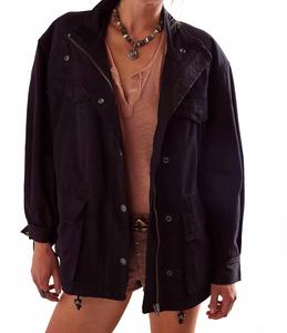 Куртка Арья Утилит в черном цвете Free People, черный