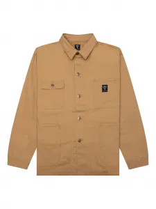 Холщовая куртка-рубашка с нагрудным карманом SOUTH2 WEST8, коричневый
