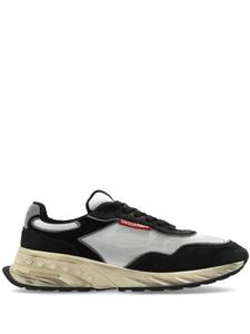 Кроссовки DSQUARED2 со вставками и низким верхом, черный