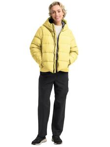 Jack Wolfskin Пуховая куртка "Frozen Place" желтого цвета