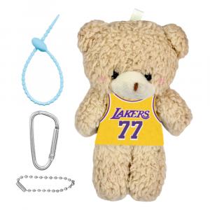 Баскетбольная майка bear плюшевая кукла аниме / игры подвески плюшевая кукла трубы AIZIYUO