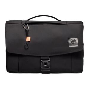 MAMMUT Кожаная сумка через плечо унисекс черная, Black