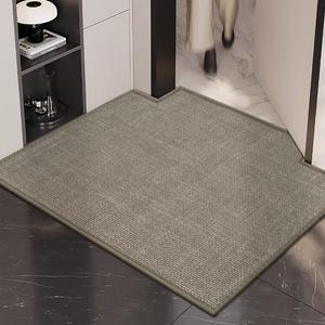 Budis Ковер 140х180 см из ПВХ, для прихожей, водостойкий, нескользящий, легко моется