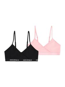 Бюстгальтер Converse, розовый/черный