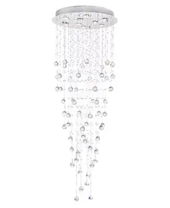 Rain Drop 9 светильник для скрытого монтажа Cwi Lighting, chrome