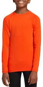 Компрессионная рубашка с длинным рукавом DSG Youth, светло-оранжевый