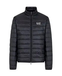 Легкая пуховая куртка Emporio Armani Ea7, черный