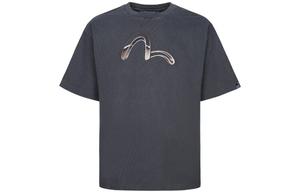 Футболка мужская темно-серая Evisu, темно-серый