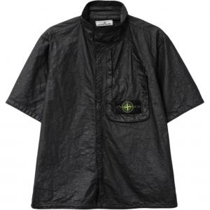 Рубашка с нашивкой Compass STONE ISLAND, черный