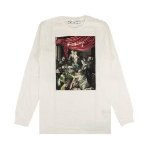 Футболка Off-White Caravaggio Painting Long-Sleeve Tee, White