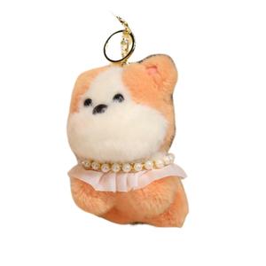 Сумка-подвеска в стиле аниме, плюшевый кулон, высота 13 см Whoops, коричневый