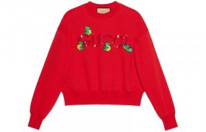 Китайский Новый год Толстовка женская красная Gucci