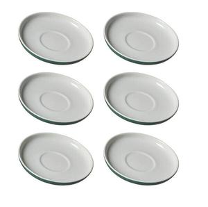 Набор блюдец для эспрессо jasper, 6 шт. Ritzenhoff, зеленый