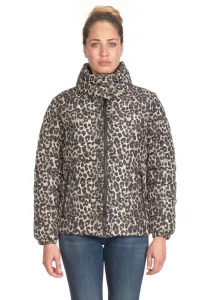 Куртка Le Temps Des Cerises "SOFIE", с необычным узором, коричневый