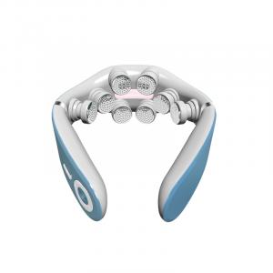 Массажер для шеи и спины Mi Home APP с импульсным нагревом 505A-1 HYUNDAI, синий