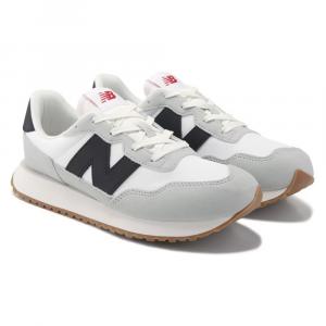 237 ретро кроссовки большой ребенок New Balance, белый
