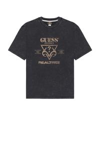 Футболка с логотипом realtree Guess Originals, мультиколор