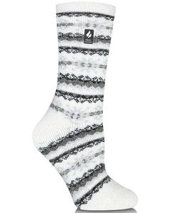 Женские носки LITE ELIN Nordic Crew Heat Holders, Cream