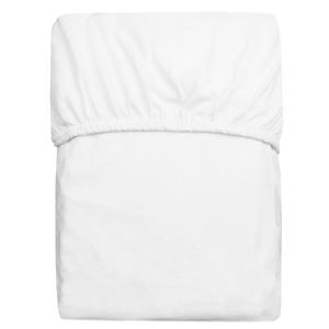 Простыня Zollner белый, 200/200 см