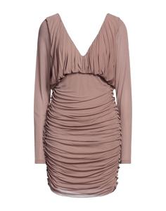 Платье Saint Laurent, светло-коричневый