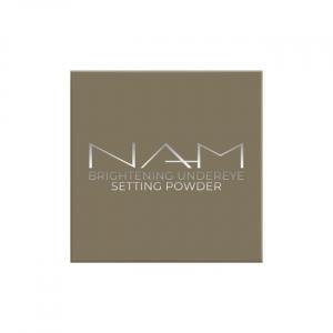 Осветляющая пудра для век с эффектом фиксации под глазами Nam