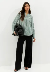 Полосатая блузка на пуговицах New Look, Blue Pattern