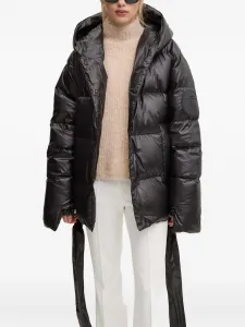 Утеплённая куртка с капюшоном Jesso Mmc Studio, черный