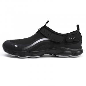 Фитнес аквашузы для плавания в помещении Речные треккинговые туфли Унисекс Black Camssoo, Черный Серый