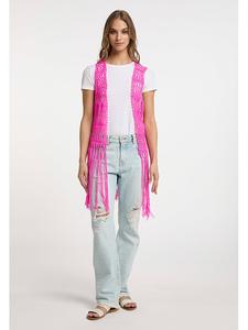 IZIA Розовый вязаный жилет