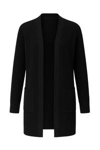 Вязаное пальто WOMAN VISION, черный