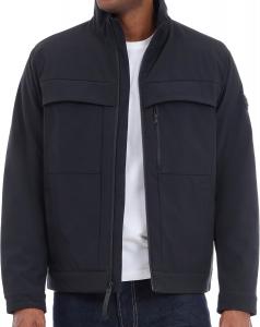 Куртка Michael Kors Soft Shell, ветро- и влагозащитная, Black