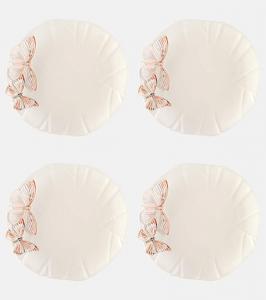 Набор из 4 керамических тарелок для ужина от Claudia Schiffer Bordallo Pinheiro